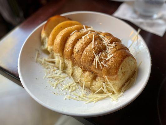 A loaf of "old school" garlic bread