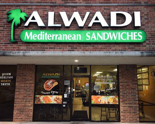 Great falafel sandwich to be found at Alwadi Mediterranean Sandwiches