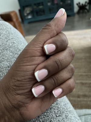 French gel mani