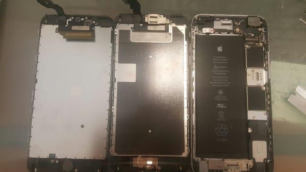 we fix Iphone 6s LCD with original part