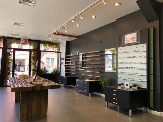 Shine Optique's newly renovated boutique + showroom