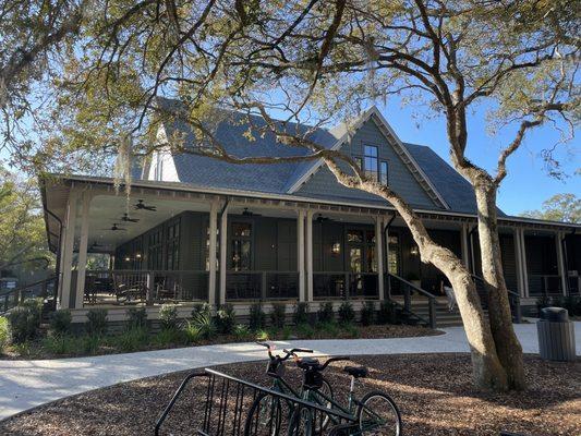 Front parking entrance- Night Heron Park