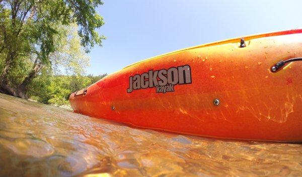 We rent Jackson Kayaks