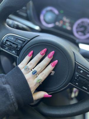 Pink Nails