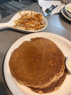 Pumpkin pancakes- short stack