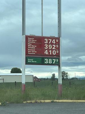 Cheapest gas around