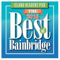 Voted Best Chiropractor on Bainbridge Island for 3rd year in a row!