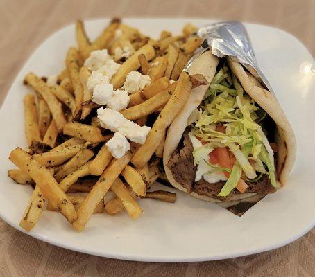 Gyro w/ Greek Fries