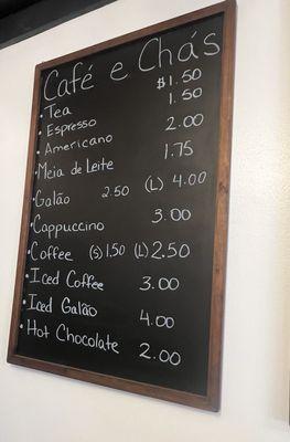 Coffee prices