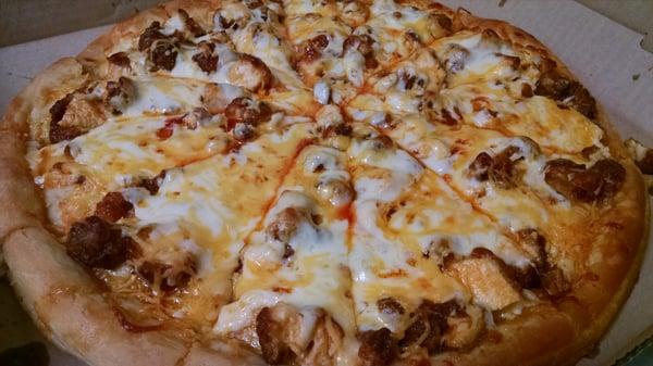 Buffalo Chicken Pizza!