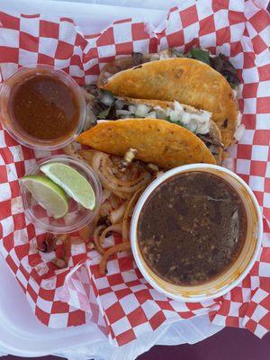 Birria tacos