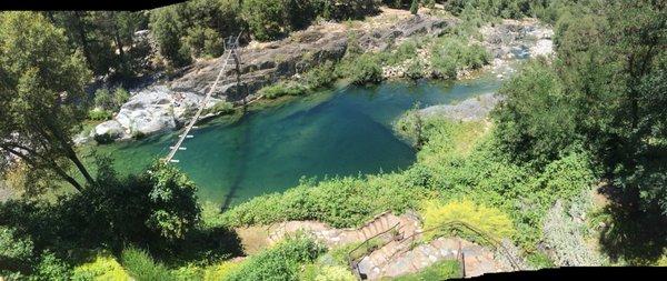 View to Yuba River from WHC's deck...