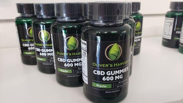 CBD gummies, broad-spectrum, Oliver's Harvest Brand