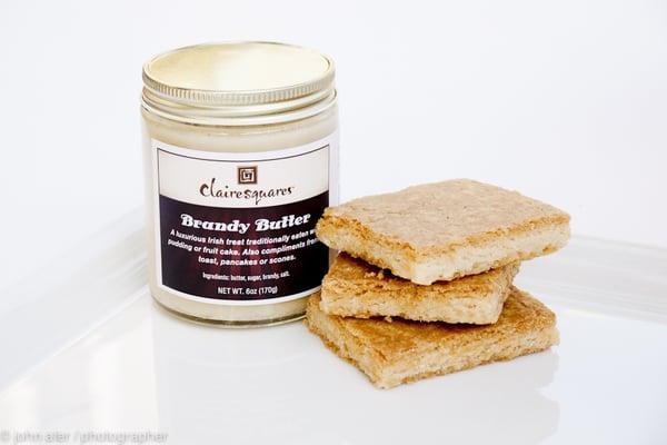 Brandy Butter and ClaireSquares