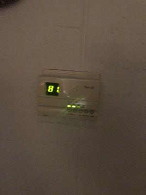 Average temp in apartment