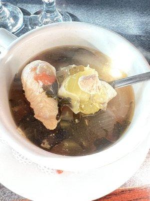 Chicken vegetable soup