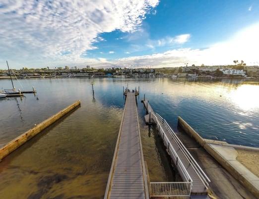 Bayside Dock, on the Peninsula Point