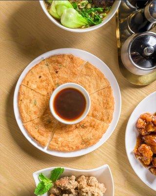 Crispy Scallion Pancake