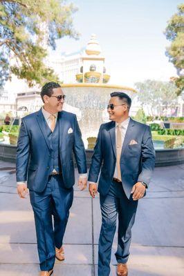 Groom (Left) & Best Man (Right)