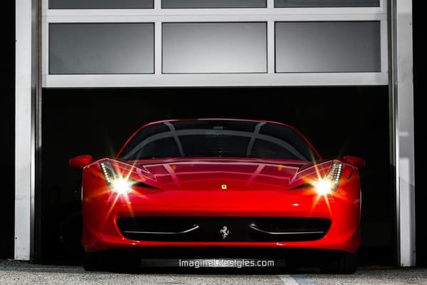 Ferrari 458 Exotic Car rental by Imagine Lifestyles