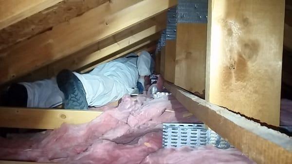 We go into tight, uncomfortable spaces to fix problems so you don't have to!