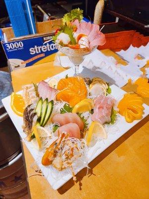 Large sashimi