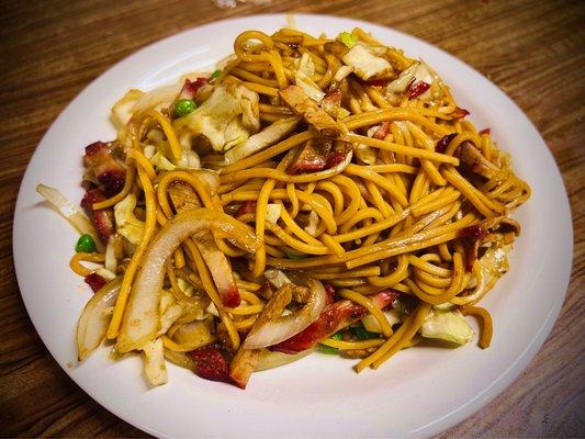 Pork lommein