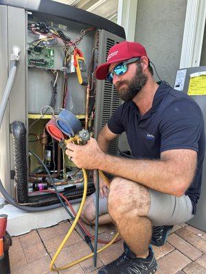 All of our planned services include a full range check of your HVAC system and a drain line treatment and clearing.