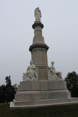 Soldiers National Monument, Gettysburg National Cemetery, Gettysburg, PA - December 8, 2021