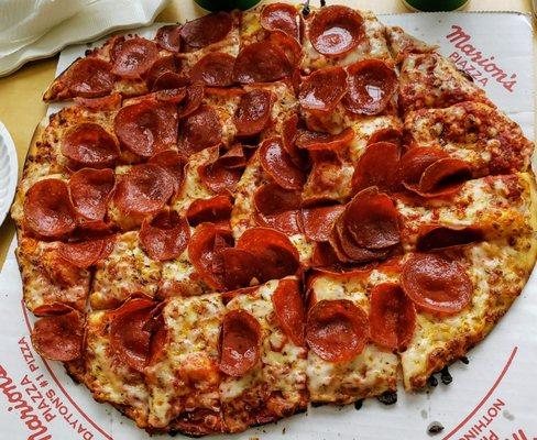 Pepperoni Pizza at Marion's North Dixie