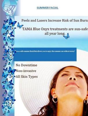 TAMA Blue Onyx Micro Current. Holistic Facial Rejuvenation.  Look great at any age!