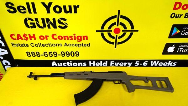 Glocks to Garands, We Accept All Types of Firearms & Ammo for Auction.