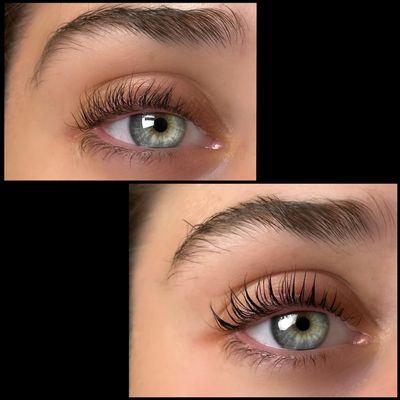 Lash lift & tint