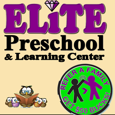 Elite Preschool and Learning Center Referral Ad