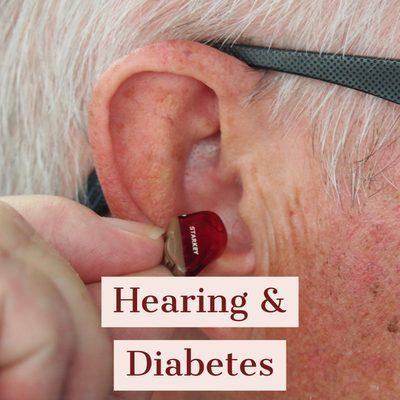 Hearing can be affected with longstanding diabetes