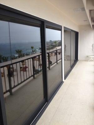 New multi sliding patio door enclosure