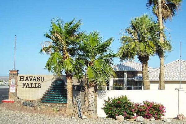 Havasu Falls RV Resort entrance