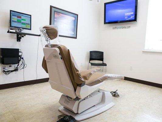 North Tarrant Oral & Maxillofacial Surgery exam room