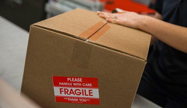 Custom packing for shipping fragile and delicate items.