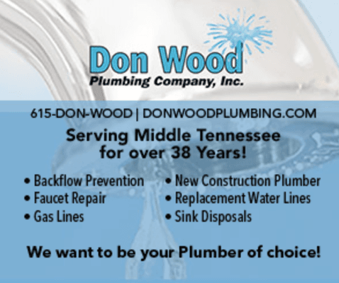 Serving Middle Tennessee for over 38 years!