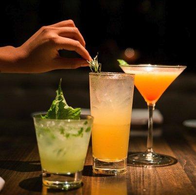 Sip on one of our signature cocktails, we have something for everyone. Cheers!