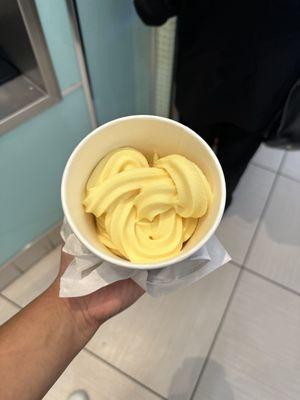 Mango sorbet