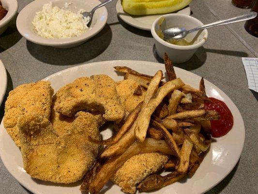 Catfish steaks