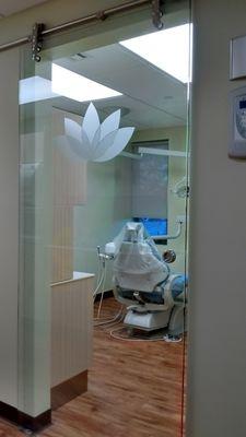 That was the scene of my cleaning - I just loved the door and lotus - made me really feel it was about my wellness