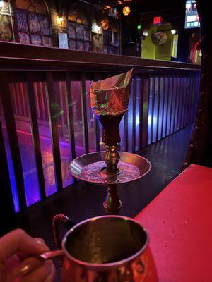 Hookah and Kentucky mule :)