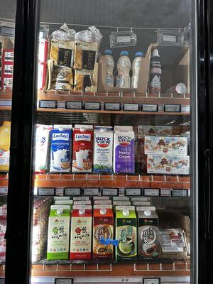 Variety of milks