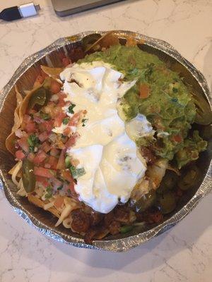 Pastor nachos