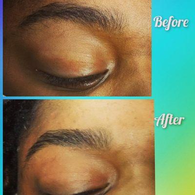 Women Eyebrow Waxing - Natural Shape