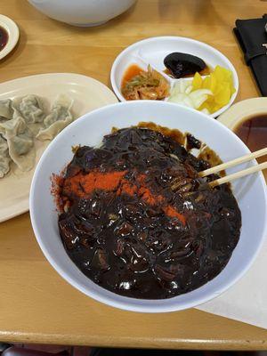 Great Black Bean noodle dish!