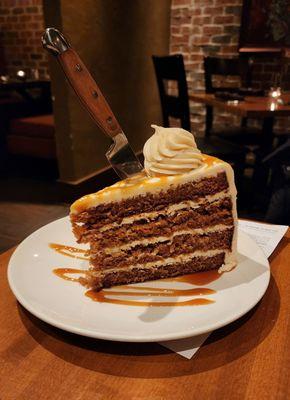 This slice of carrot cake weighs 1 lbs.